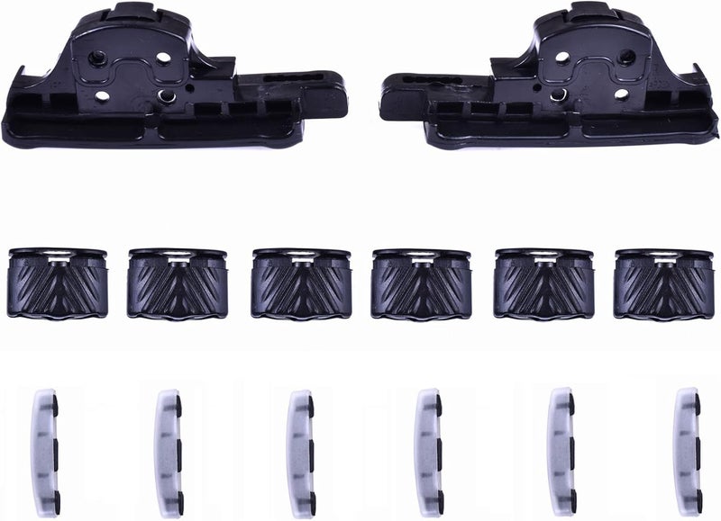Prefer Warehouse Sunroof Bracket Slider Buckle Rail Clip Repair Kit Compatible with Jeep Renegade 2015-2023 for 77368445 77368446 77368447 77368448 - Image 2